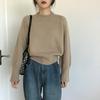 French Elegant Solid Sweaters Women Casual Half Turtleneck Jumpers Pullovers Autumn Winter Female Fashion Warm Knitted Sweater