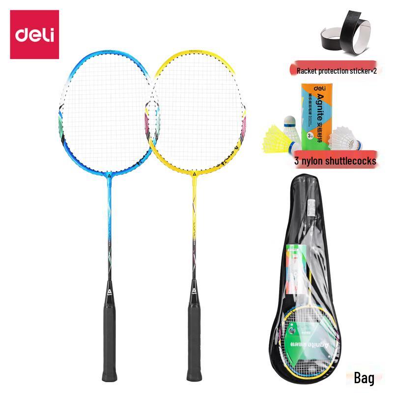 

AnigNite Aluminum Alloy Badminton Racket Set