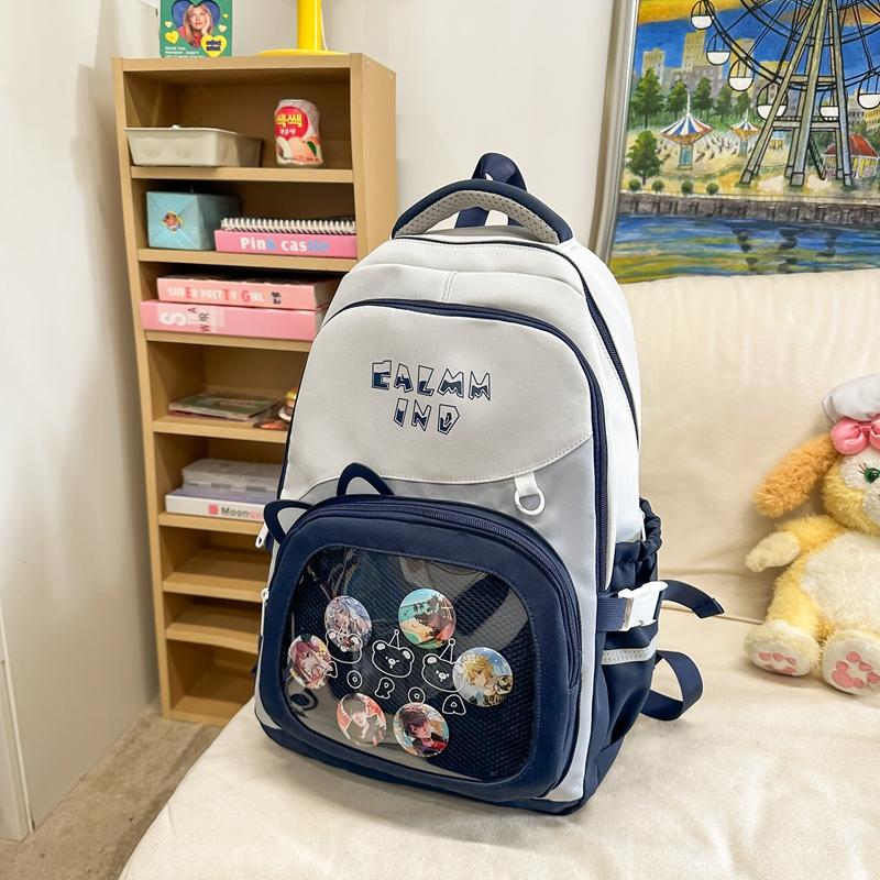 Large Capacity Schoolbag Women's Backpack Middle School Student Backpack