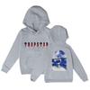 Unisex Letter Print Hooded Sweatshirt Loose Fit Long Sleeve Casual Pullover Winter