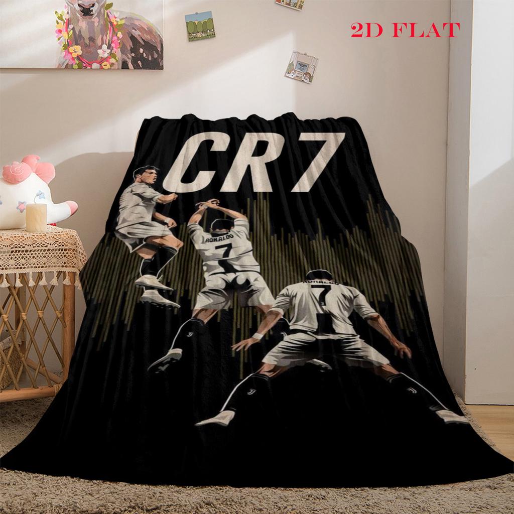 Cristiano Ronaldo: Goal Machine blanket Home Decor Soft and comfortable Office rest blanket Air conditioning blanket Nap Blanket