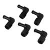 5 Pcs 90 Degree Fuel Line Fitting Adapter Leakage Prevention 6AN Female To 38in Barb Hose End