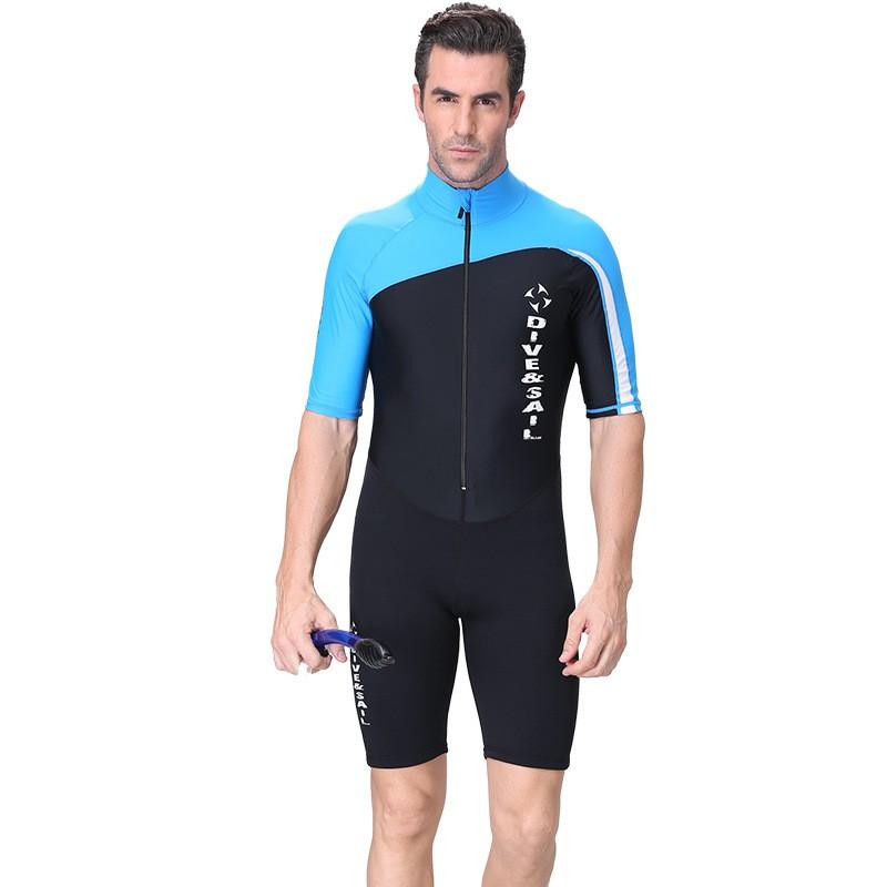 1.5mm Short Sleeve Pants Wetsuit Snorkeling Surfing Swimming