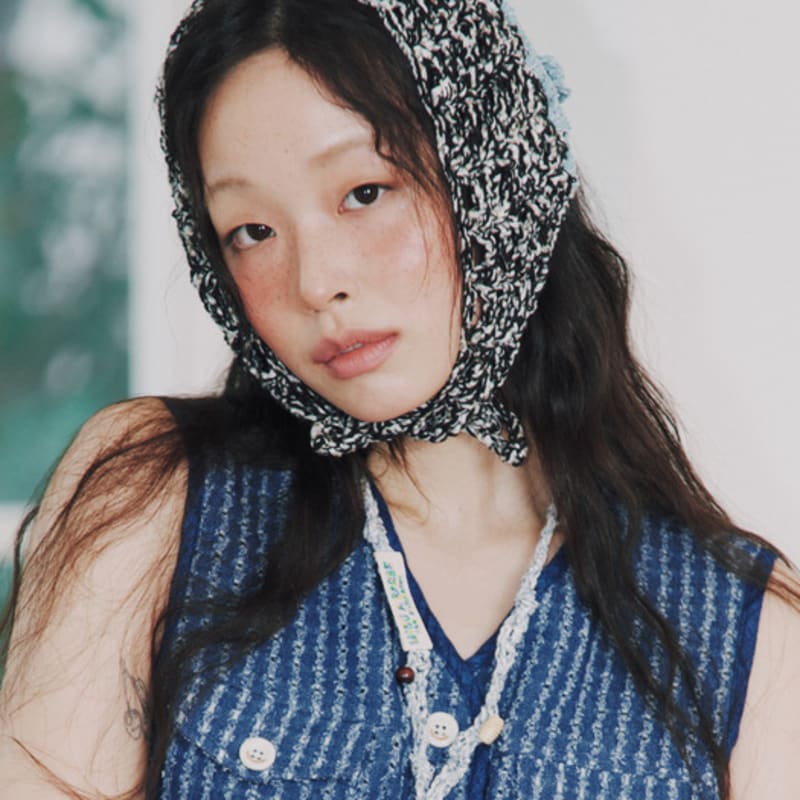 MISU A BARBE PRECIOUS FISH STRING BLUE