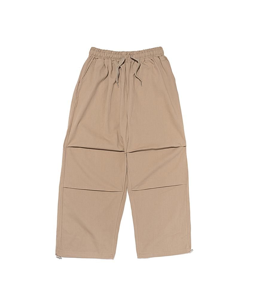 OTHERFITS Cotton Parachute String Pants (Beige)