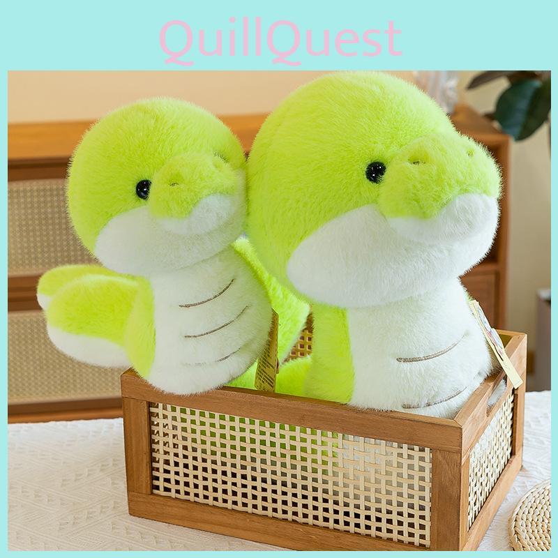 Of Year The Snake Mascot Plush Toy Cartoon Stuffed Animal Doll Gift Decoration