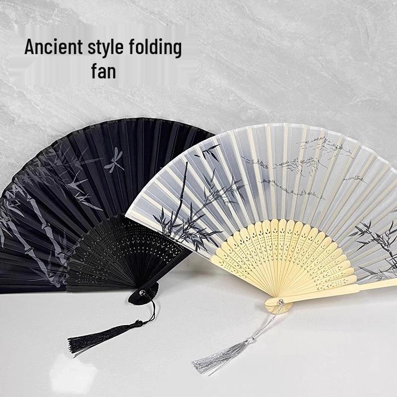 Free Shipping: Summer-Ready Durable Chinese-Style Folding Fan for Newcomers