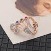 Accessories Thimble Ring Peacock Shape Yarn Guides Knitting Loop Crochet Ring Sewing Accessories