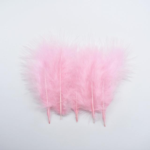 Leather Pink Marabou Turkey Feathers Pheasant White Feathers For Crafts White Feathers For Clothes Carnaval Assesoires Plumas