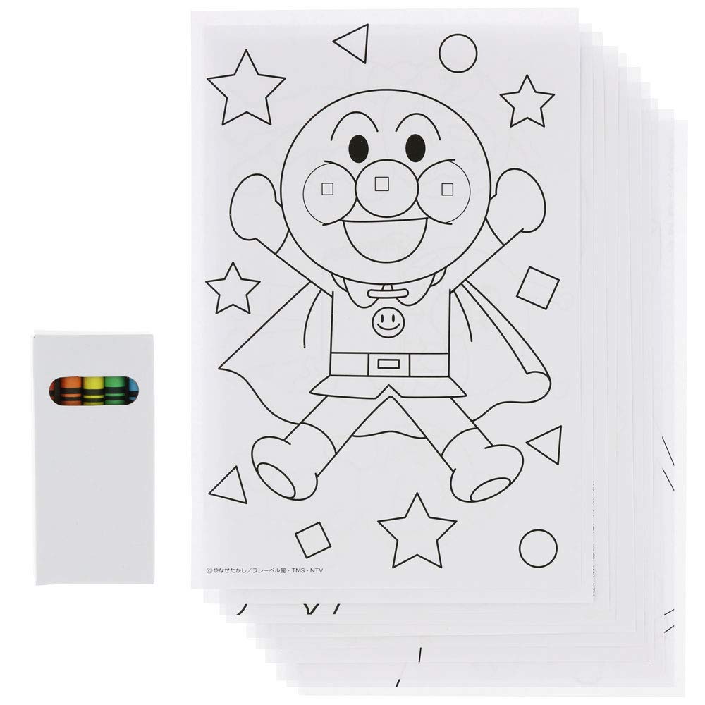 Sunstar Stationery Drawing Bag Set Anpanman Go!