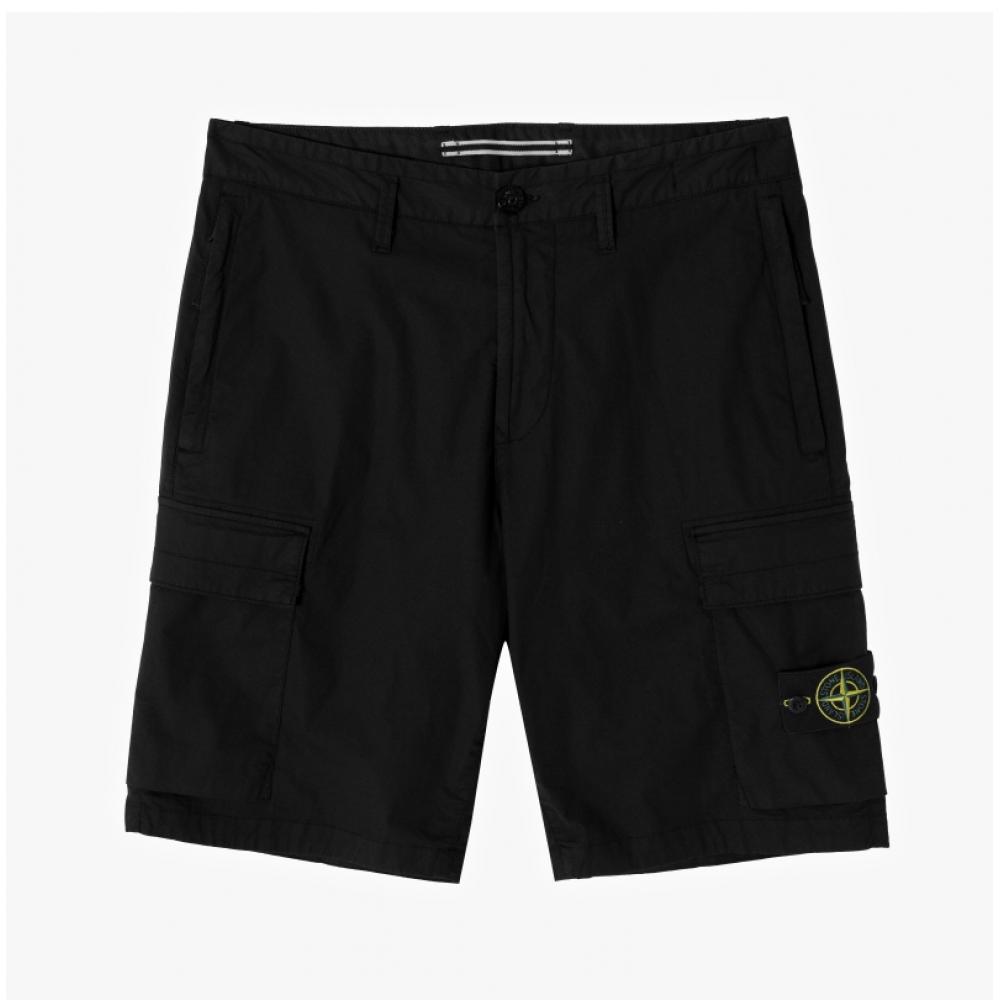Stone ISland Wappen Logo Patch Cargo Bermuda ShortS Men S k1S15l100l08 S0003 V0029