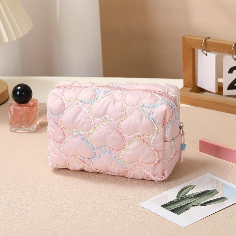 Pattern Women Makeup Bag Toiletries Cosmetic Organizer Zipper Bag Travel Wash Pouch Cosmetic Bag Female Make Up Bags