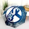 FC Schalke 04  Pattern, Automatic Folding Umbrella, Portable and Foldable Design, 8 Ribs, a Christmas or Birthday Gift.