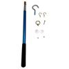 Sturdy Attic Ladder Pull Down Hook Kit Metal Replacement System Comfortable Grip Loft Ladder Operators For Safe Access