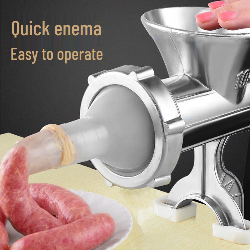 Manual Kitchen Meat Grinder & Sausage Stuffer