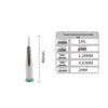 2mm Brush Needle Head: Glue Dispenser, Round Mouth, Coating Brush, Plastic Base, Screw Thread