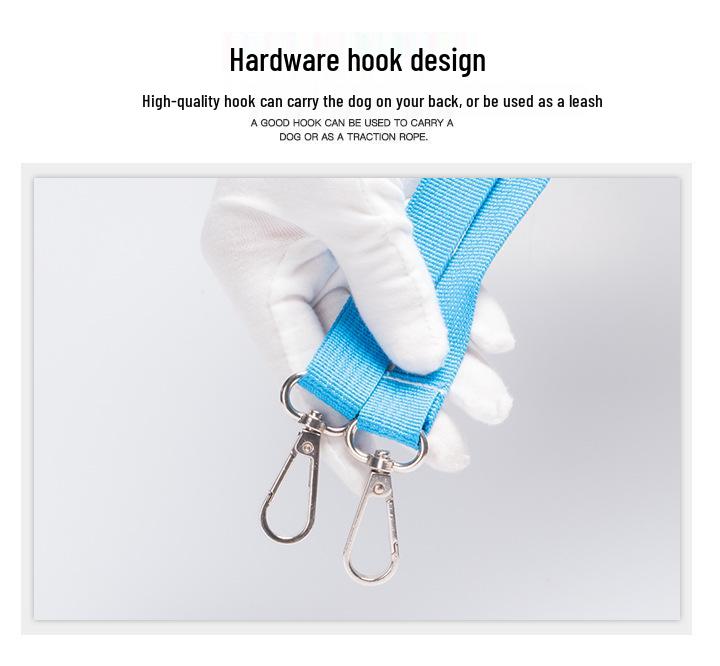 Teddy Dog Style Pet Travel Backpack: Four-Legged, Single Shoulder Crossbody Bag