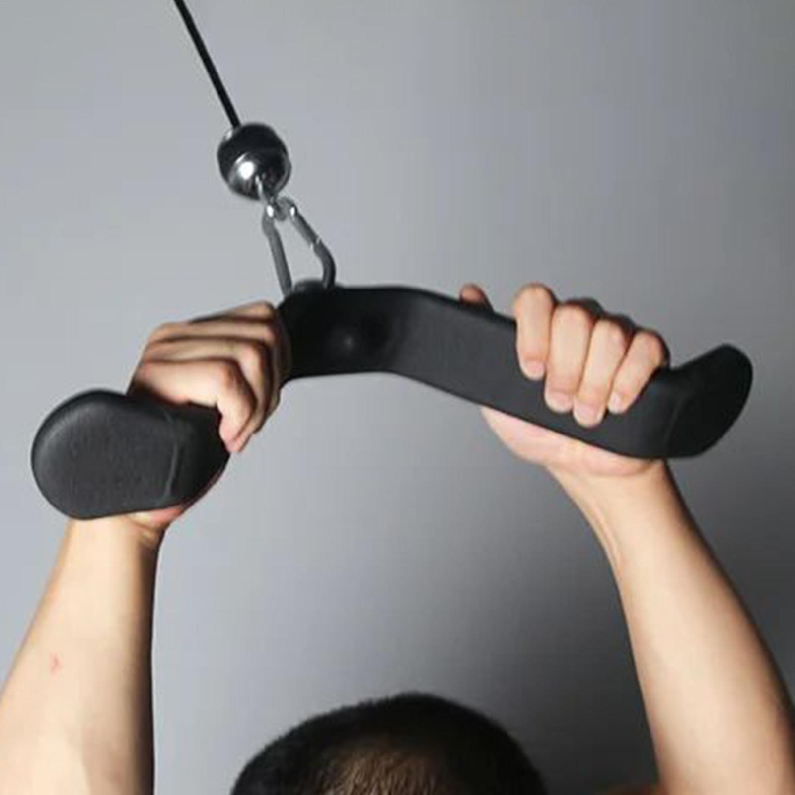 Triceps Barbell Body Strength Exercise Heavy-Duty Triceps Lower Pull Rod For Fitness Home Strength Training Outdoor Workout China Mainland