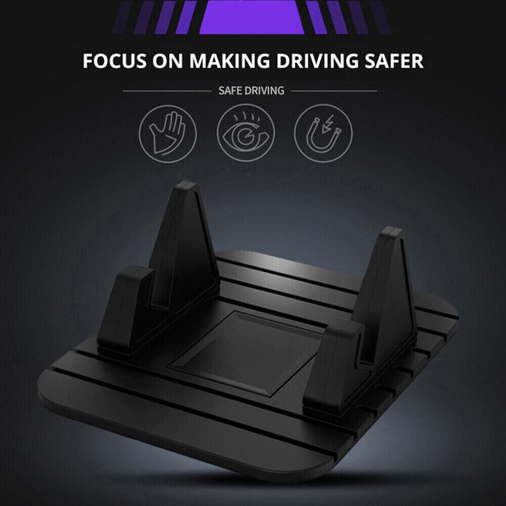 Car Holder Mat Anti Slip Mat Car Dashboard Rubber Mount Holder Pad