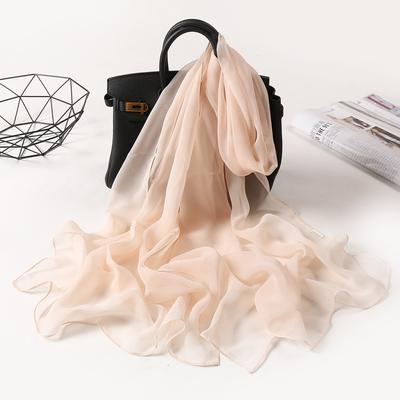 New Fashion Spring/Summer Women Solid Headband Beach Silk Scarf Shawls Female Long Wraps Panama Beach Sunscreen Hijab