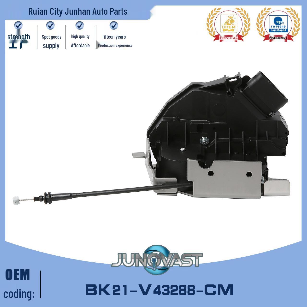 Ford New Transit Tourneo 5p Tailgate Trunk Lock BK21-V43288-CM Central Lock Central Lock