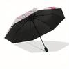 My Melody,Sweet Day Automatic Umbrella-Foldable, Durable 8-Bone Design, Compact and Stylish, Great for Camping, Halloween, Christmas, Mother