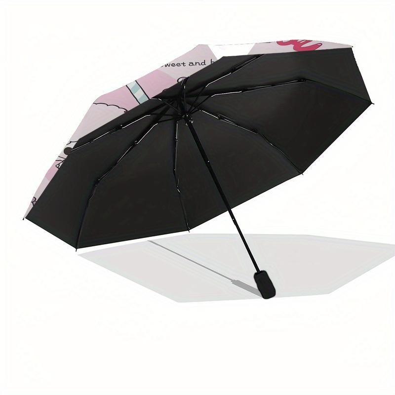 My Melody,Sweet Day Automatic Umbrella-Foldable, Durable 8-Bone Design, Compact and Stylish, Great for Camping, Halloween, Christmas, Mother