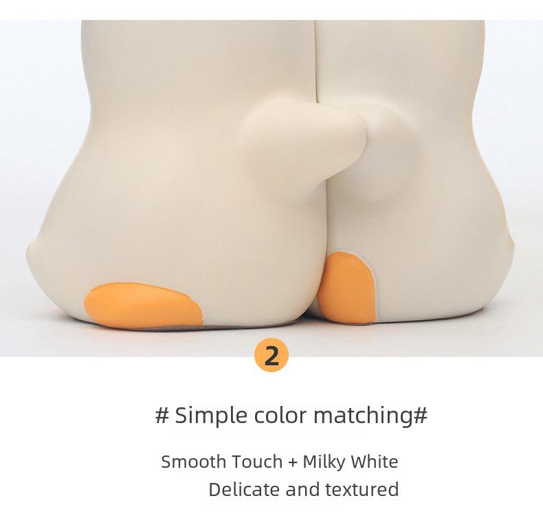 Adorable Yellow Duck Stickers: Book Holders & Home Décor - Ideal for Desktops, Living Rooms, Bedrooms, and Wine Cabinets. Free Shipping Included.