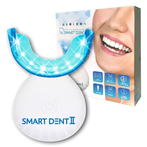 Smart Dent II Home Whitening LED Light, 32-Light Set, Self-Service, At Home [General Medical Device], USB Rechargeable, Mouthpiece, Main Unit Only (Ge