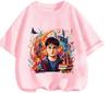 All Match Casual Harry Potter Kids T Shirt Cute Cartoon Printing Summer Daily Basic Clothing