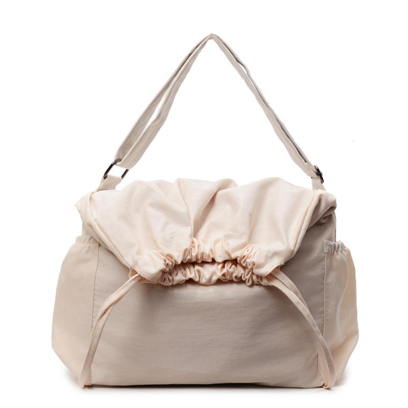 Women's Bag New Men and Women Couple Satchel Drawstring Messenger Bag Casual Shoulder Backpack
