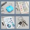 50Pcs Sturdy Metal Binder Rings O Ring Book Binder Rings Metal Opening Ring  Home Office