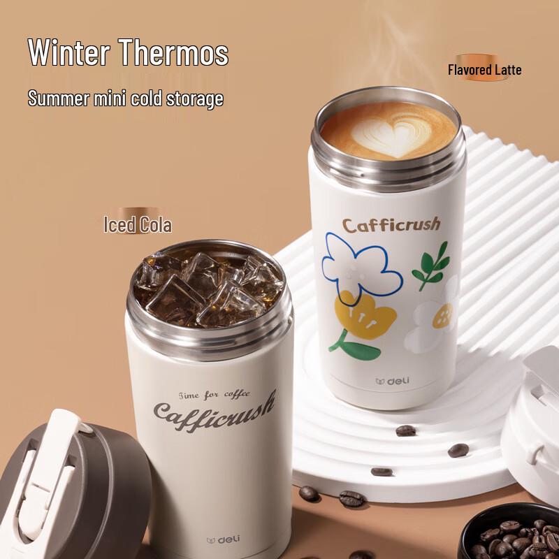 

Deli LL618 500ml 316 Stainless Steel Insulated Beverage Mug