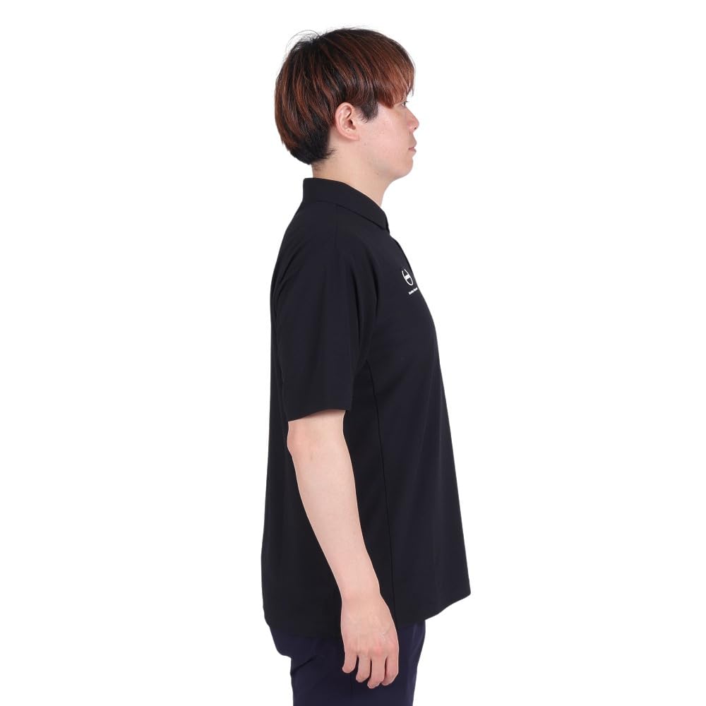 DESCENTE SUNSCREEN Mini Pique Back Logo POLO BK O
