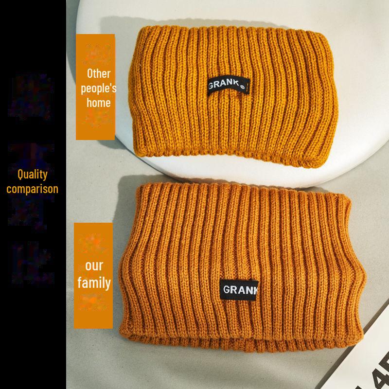 Women's Knitted Wool Headband: Wide Rims, Versatile, Trendy, and Ideal for Daily Wear