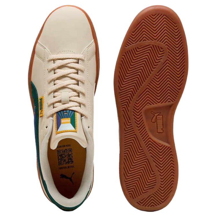 New PUMA Smash 3.0 Low Top Skateboard Shoes Unisex Beige