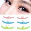Eyelash Tools Set, 6 Pcs Silicone Lash Separator Rod Tools, 3 Colors Silicone Eyelash Pads, Eyelash Perming Curler Kit for Extension Makeup Beauty