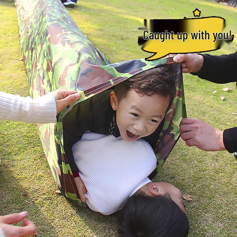 WEZHO Kids  Camouflage Play Tunnel