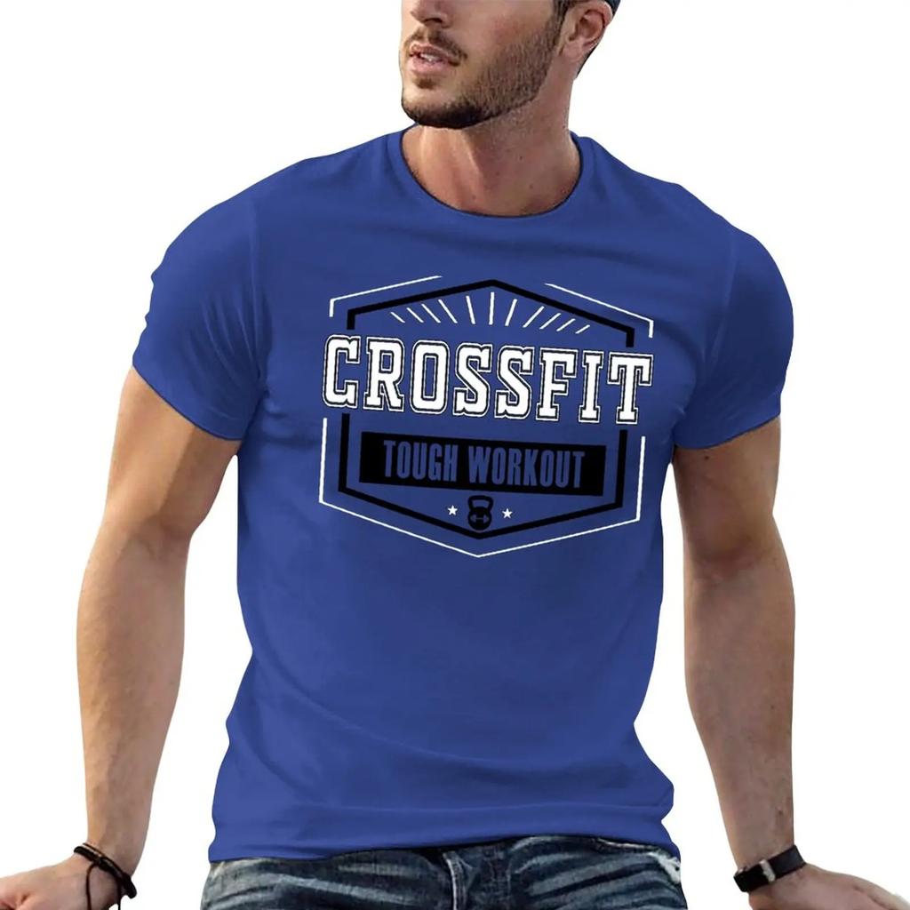 New Crossfit T-Shirt tops Aesthetic clothing t shirts for men