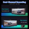 2025 New 4K Dash Cam Wireless Carplay Android Auto Support Rearview Camera 5GHz Wi-Fi Car DVR Black Box Automotive Accessories