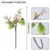 Artificial Olive Branches Decor with Faux Berries for Home Office Photography Spring Floral Arrangement 9.84in Plastic Foam