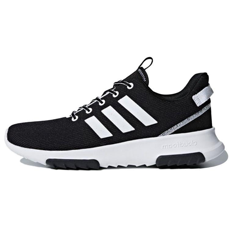

Adidas Cf Racer Tr Comfortable Fabric Non-Slip Low-Top Running Shoes Women Sneakers Black White DB1778 36⅔