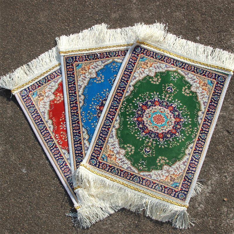 35x40cm Floral Islamic Prayer Mat  Small Size Worship Kneel Carpet Muslim Prayer Rug