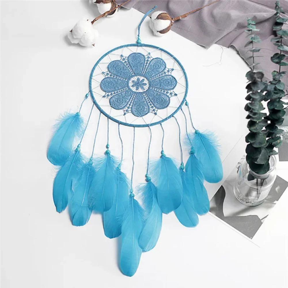 Indian Style Handmade Dreamcatcher Wind Chimes Hanging Pendant Wall Art Home Decorations