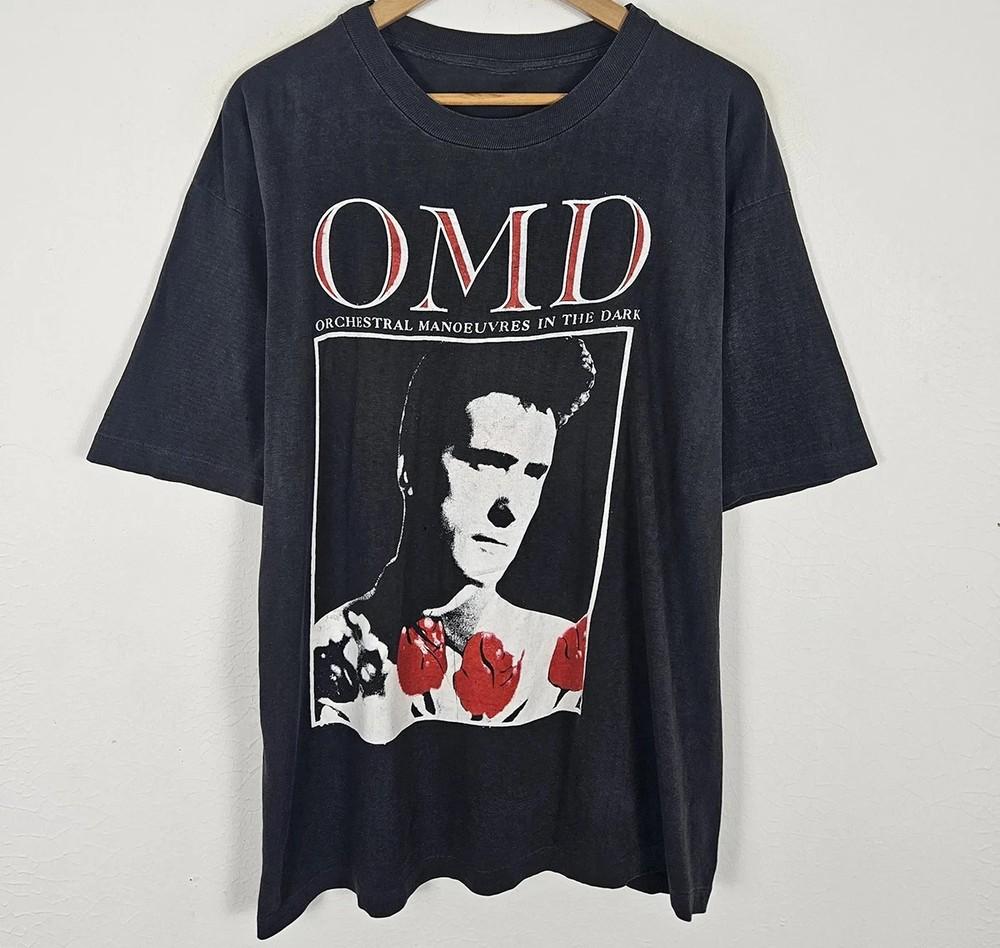 OMD (Orchestral Manoeuvres in the Dark) 90s Shirt Black Unisex S-5XL OM587 Unisex T-Shirt XL