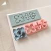 8PCS Floral Clay Molds Earring Making Molds For Handmade Earrings Jewelry Making With Reusable Silicone Petal Design