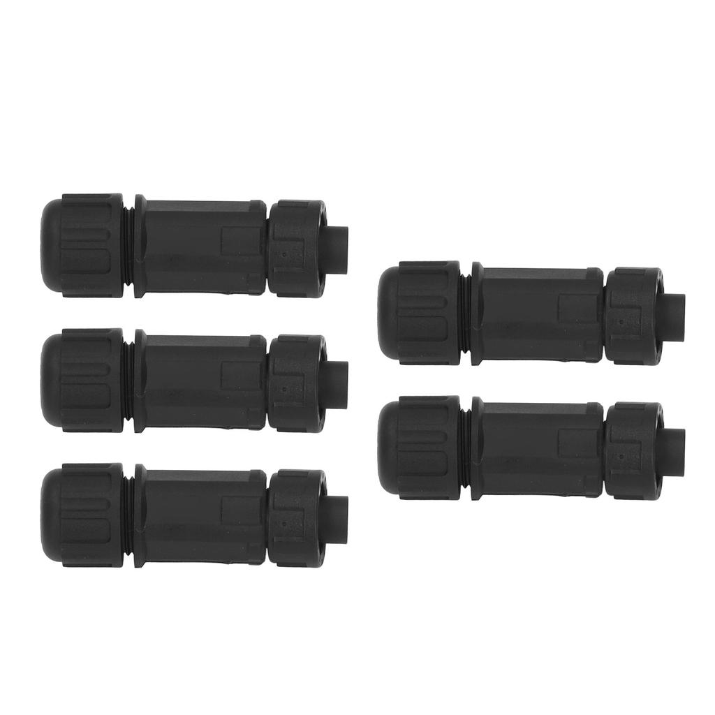 5 Pcs 4 Pin Female Aviation Connector 716 Inch 28UNS Thread IP67 Waterproof Aviation Cable