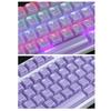 113Key PC Keycaps Set for Mechanical Keyboards with Double Shot Injections OEM Profile Keycap Crystal Jelly Design