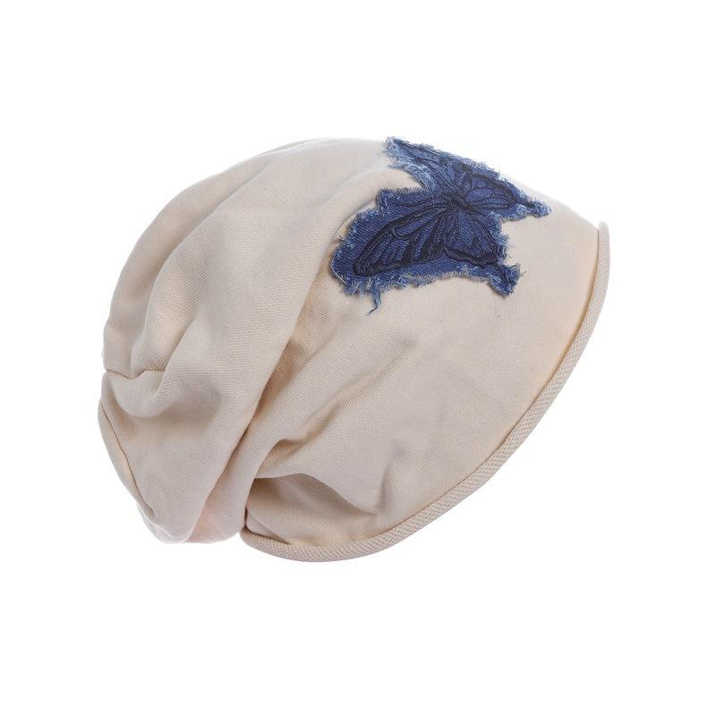 Wu Xuanyi Stacked Hat, Lazy Style Fashionable Versatile Large Head Wrap Hat, Internet-Famous Knit Hat