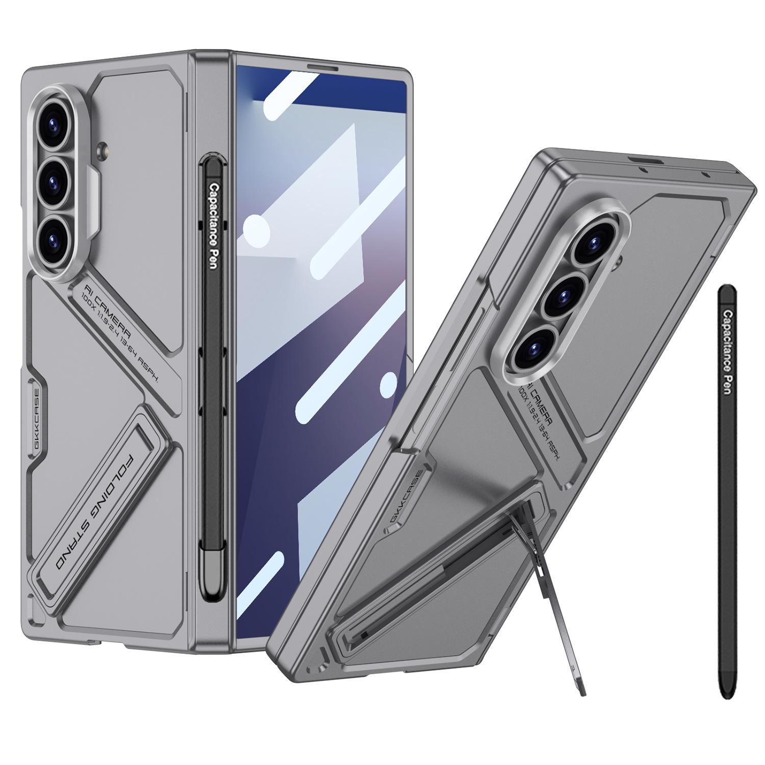 

Samsung ZFold7 Mobile Phone Case High End Bracket Ultra Thin Rotating Shaft Pen Slot with Pen Shell Film Full Include Anti Fall Hard Shell SM-Fold7